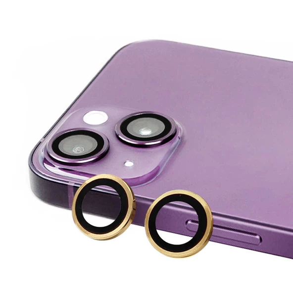 Apple iPhone 15 Plus Kamera Lens Koruyucu Çerçeveli Koruyucu CL-07 - 9