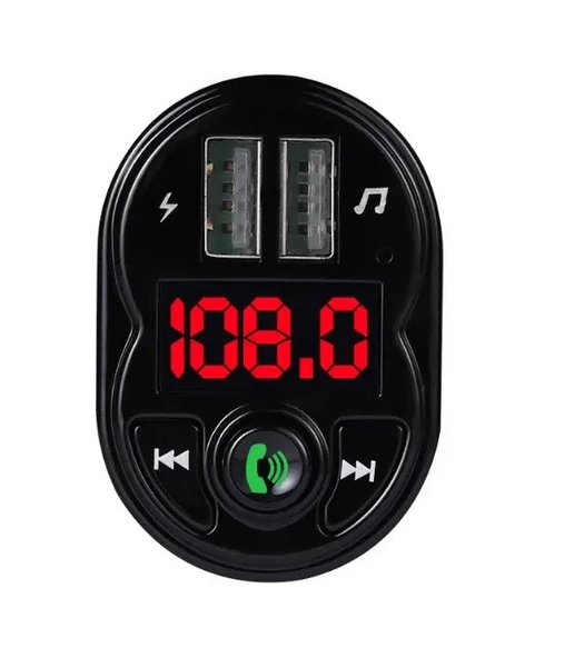Concord C615  3.1A Çift USB & Şarj  Flash Bellek Girişi  Bluetooth Fm Transmitter - 4