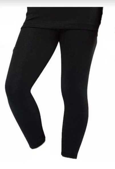 KOTA 2004 KIZ ÇOCUK TERMAL TAYT ALT 3 ADET  SİYAH 9-10 Yaş - Resim 2