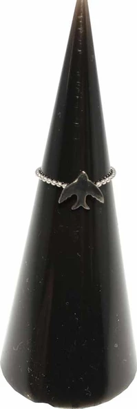 925 Ayar Gümüş Kırlangıç Modeli Parmak Ucu Yüzük - Resim 2