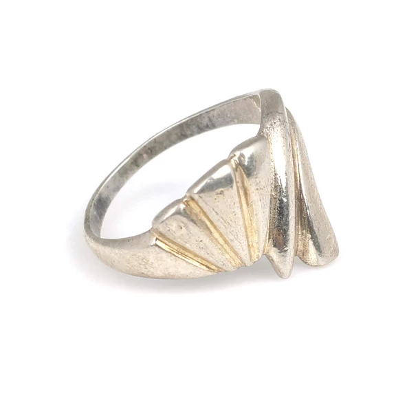 925 Ayar Gümüş Döküm Yüzük - Resim 3