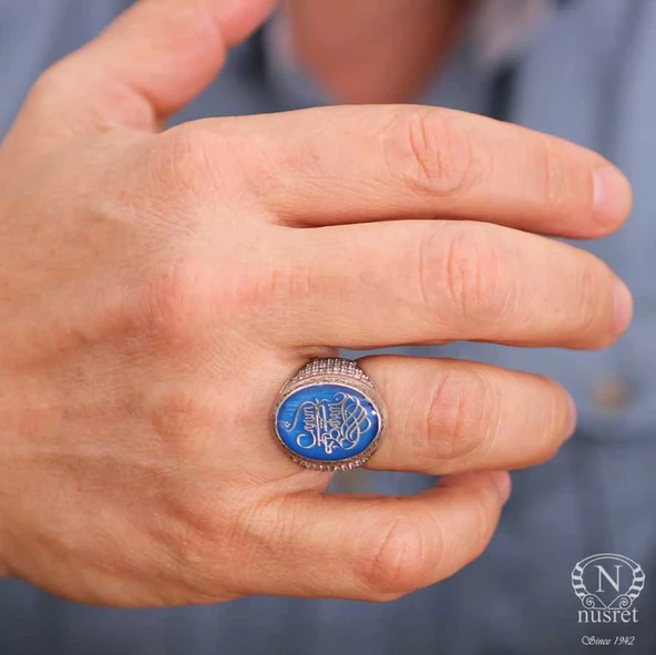 Canım Babam Yazılı Erkek Yüzük ürün görseli 1