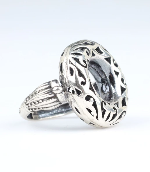 925 Ayar Gümüş Tasarım Yüzük ürün görseli 1