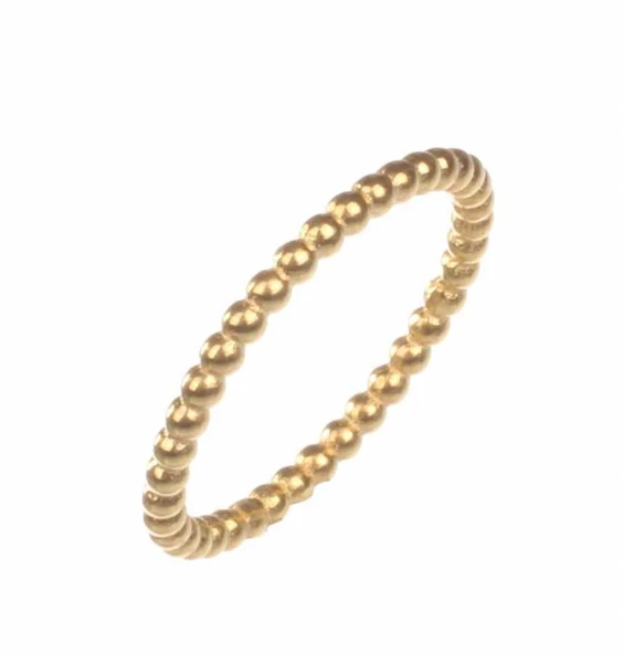 925 Ayar Gümüş Trend Alyans, Sarı - Resim 4