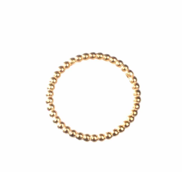 925 Ayar Gümüş Trend Alyans, Sarı - Resim 3