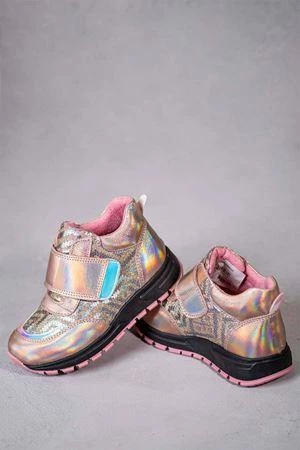 Kız Çocuk Botu Pembe Hologramlı - 3
