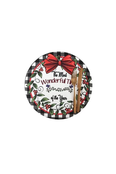 Wonderful Time Desen Amerikan Servis, Kumaş Supla