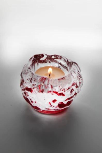 Paşabahçe El İmalatı Tealight Mumluk İçi Renkli 1 Adet 25266