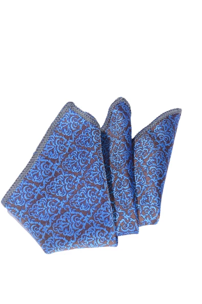 Cengiz İnler Kare Desenli Mendilli Mikrofiber Erkek Kravat - 5