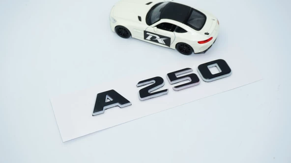 DK Tuning A 250 Bagaj Gri Siyah ABS Yazı Logo Benz İle Uyumlu - 3