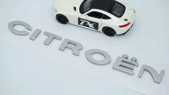 DK Tuning Citroen Bagaj Gri ABS 3M Logo Arma Yazı - 4