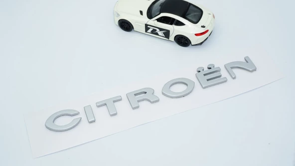 DK Tuning Citroen Bagaj Gri ABS 3M Logo Arma Yazı - 3