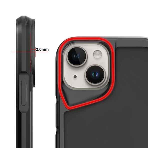 iPhone 15 Kılıf T-Max Kapak - Resim 2