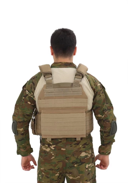 Single Sword Kasırga Tactical Balistik Plaka Takılabilen Açık Cepli Hücum Yeleği - 4