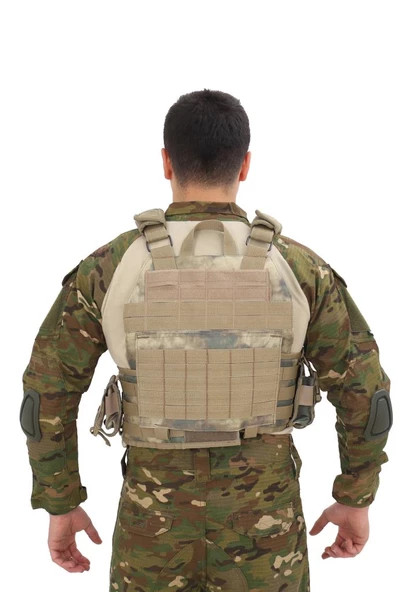 Single Sword Kasırga Tactical Balistik Plaka Takılabilen Açık Cepli Hücum Yeleği - 12