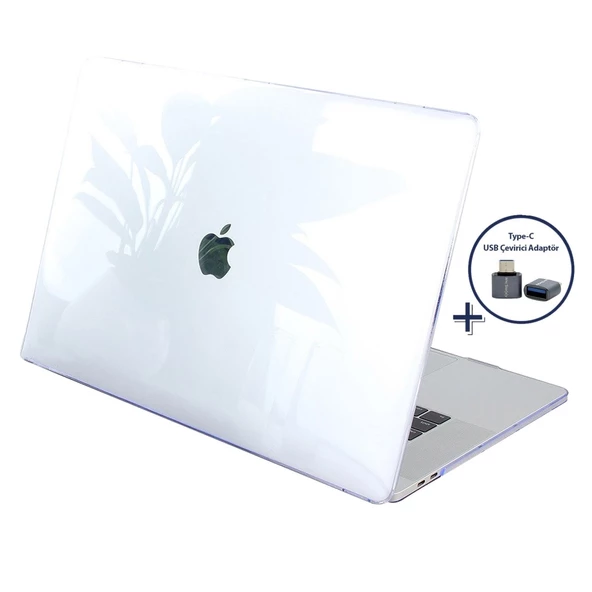Macbook Air Kılıf 15.3 inç M2-M4-M3, Parlak Kristal Kılıf (15” Air) A2941 A3114 A3241 İle Uyumlu