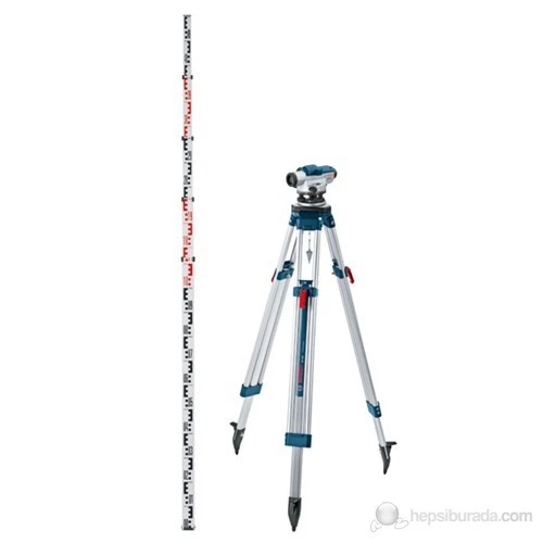 Bosch GOL 26 D-Optik Hizalama/Optik Nivo + BT 160 Tripod ve GR 500 Mira - 2