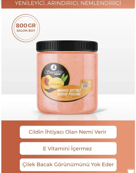 El Ayak ve Vucud Peelingi Mango Şeftali Aromalı 800ml