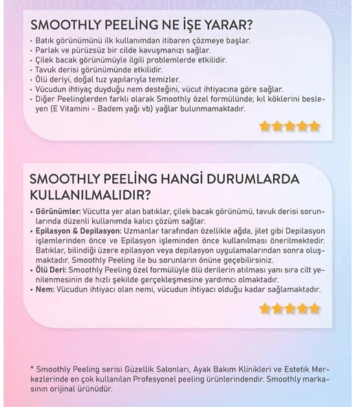 Peeling Nemlendirici,Canlandırıcı,El,Ayak ve Vücud Peeling Kayısı Aromalı 800ml - Resim 4