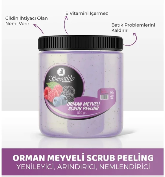 Peeling El Ayak ve Batık Giderici Orman Meyveli 800ml - 2