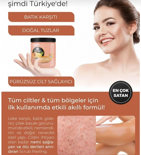 El Ayak ve Vucud Peelingi Mango Şeftali Aromalı 800ml - 2