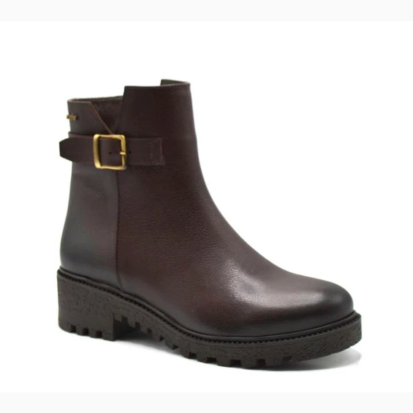 VENÜS 1950892K SU GEÇİRMEZ WATERPROOF TOPUKLU DERİ KADIN BOT - Resim 2