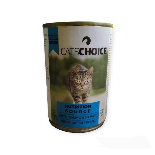 Somon Balıklı Püre Kedi Konservesi Patee 400Gr 12li