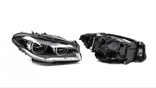 AUTOGP Bmw f10 ön far lambası seti ledli m5 adaptif görünüm 2009 / 2013 - 2