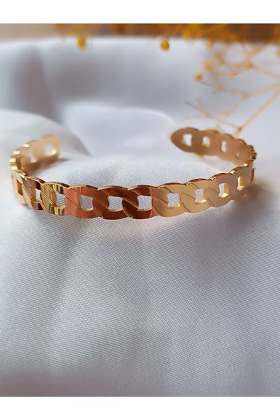 hasır örme çelik bileklik ürün görseli 1