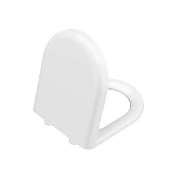 121-003-909-Vitra Zentrum Round Universal Klozet Kapağı - Üstten Sıkmalı Yavaş Kapanır  - Beyaz - 2