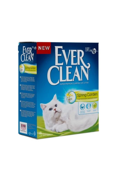 Ever Clean Çiçek Kokulu Hızlı Topaklaşan Kedi Kumu 6lt