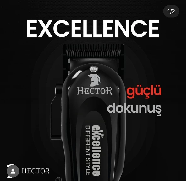 Hector  Excellence Saç ve Sakal Kesme Makinesi - 2