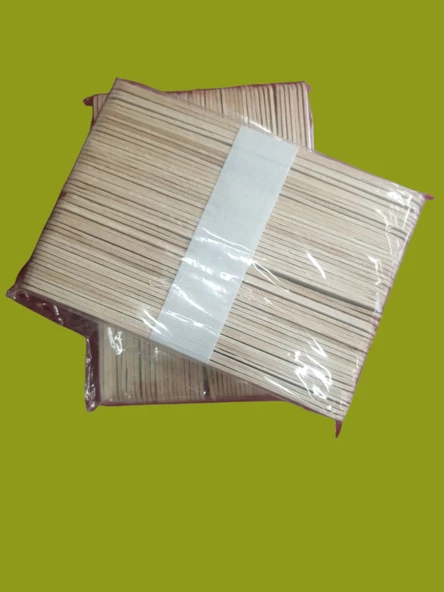 Abeslang ,Dil basacağı, spatula ,ağda çubuğu 100 adet - 2