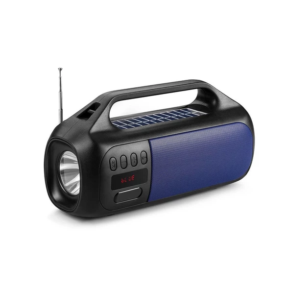 Concord YGA79 Solar Güneş Enerji FM Radyo Fenerli Bluetooth Hoparlör - 6