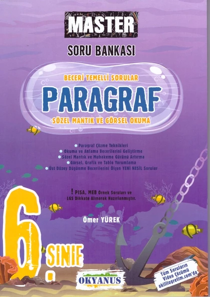 OKYANUS 6.SINIF MASTER PARAGRAF SORU BANKASI