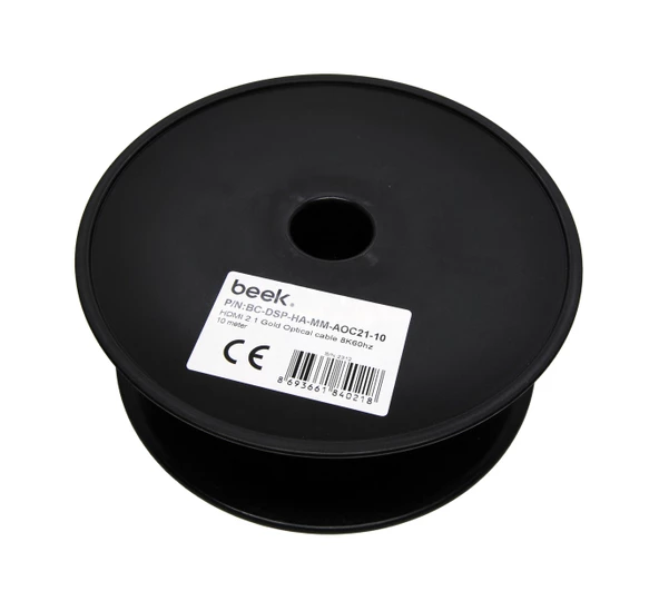 BEEK - BC-DSP-HA-MM-AOC21-10 HDMI 2.1 Aktif Fiber Optik Kablo (AOC), Tip A Erkek/Erkek, 8K 60HZ, 10 metre, altın kaplama - 2