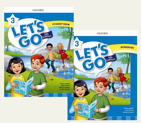 Let's Go: Level 3: Student Book + Workbook with Downloadable Audios