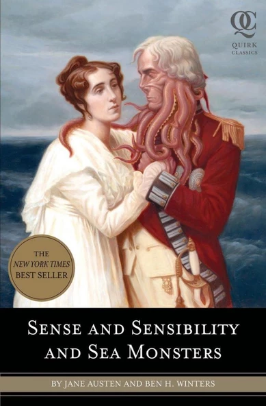 Sense and Sensibility and Sea Monsters (Quirk Classics, Band 1) Austen Winters - Resim 2