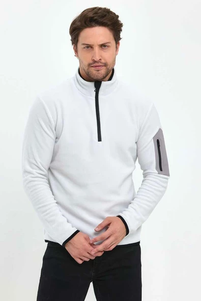 Exuma Yarım Fermuarlı Erkek Polar 2312002 - 6