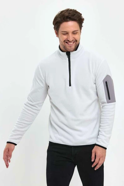 Exuma Yarım Fermuarlı Erkek Polar 2312002 - 4