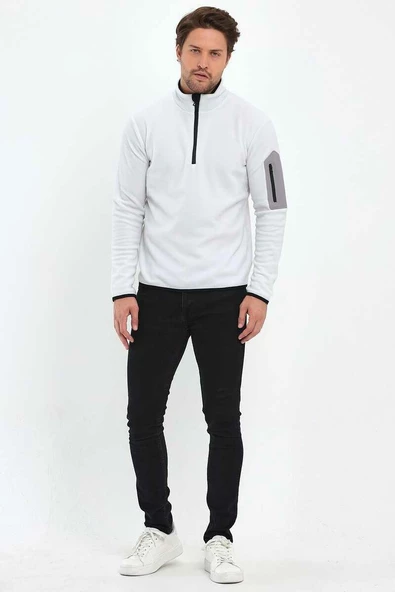 Exuma Yarım Fermuarlı Erkek Polar 2312002