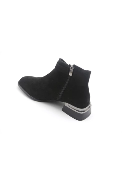 Zk 3003 Kadın Deri Bot - Resim 5