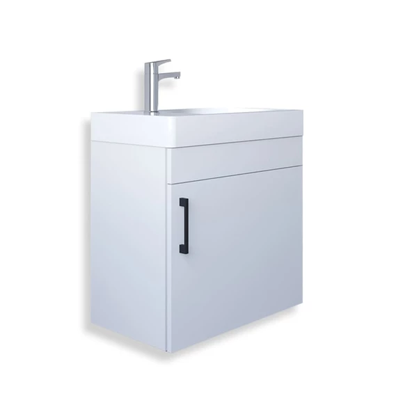 Teta Home Rio 45 cm Mdf Banyo Lavabolu Alt Dolap  Beyaz