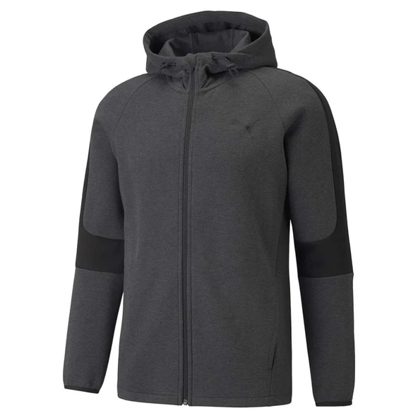 Puma Evostripe Core Erkek Gri Günlük Stil Sweatshirt 58581207
