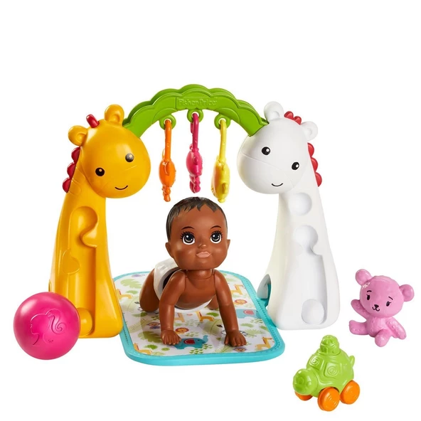 GHV83 Özellikli Minik Bebekler Barbie Bebek Bakıcısı - 2