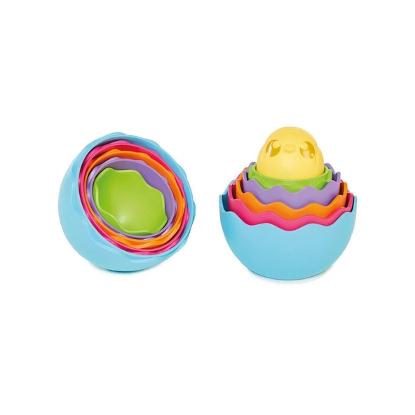 73080 Tomy - İç İçe Yumurtalar 6-36 ay - Resim 7