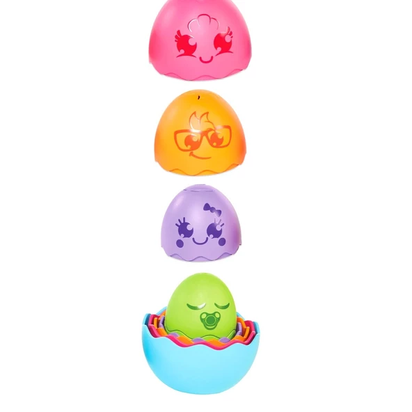 73080 Tomy - İç İçe Yumurtalar 6-36 ay - Resim 5