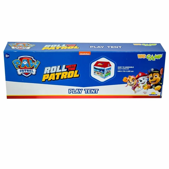 3672 SUN-OZK-WCM-Çadır Paw Patrol 100X70X100 cm - Sunman