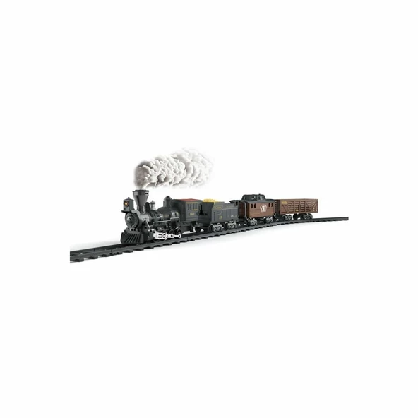 FF-1613A IŞIKLI VE SESLİ CLASSİC BUHARLI TREN - 4