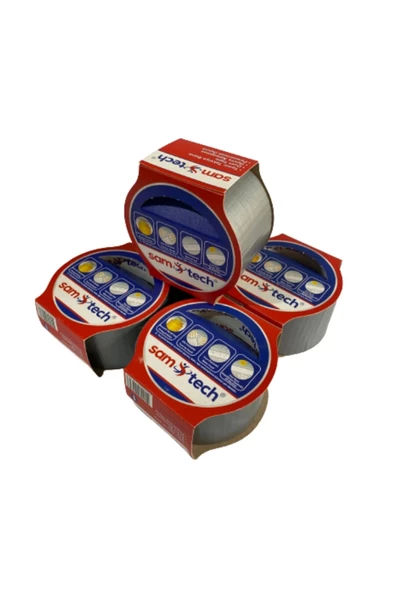 Sam-Tech Tamir Bantı 48mm x 10Mt Gri 5 Li - 2